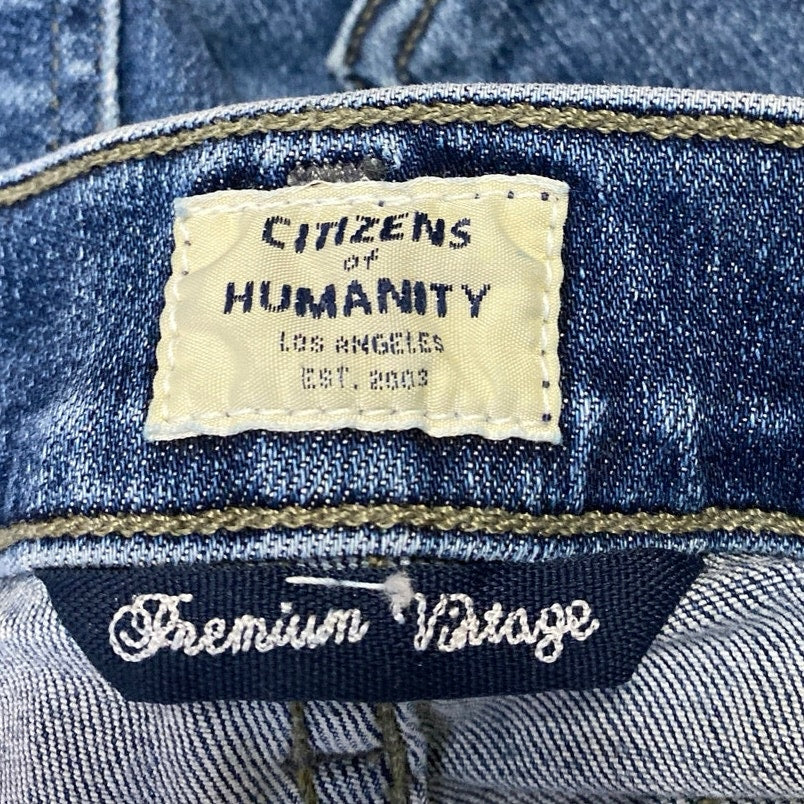 Citizens of Humanity Rocket Crop High Rise Skinny Women Blue Denim Jeans Size 28 - Image 4
