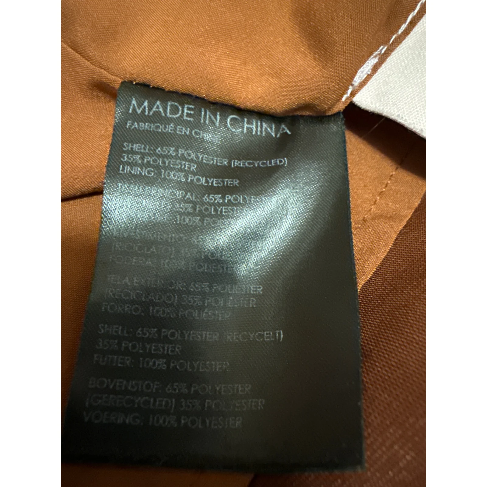Club Monaco Brown Silk Satin High Waisted Slit Full Straight Maxi Slip Skirt 8 - Image 5