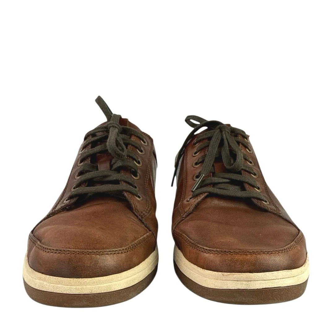 Cole Haan Grandpro Spectator Mens Brown Leather Low Top Lace Up Sneakers Shoes 8 - Image 2