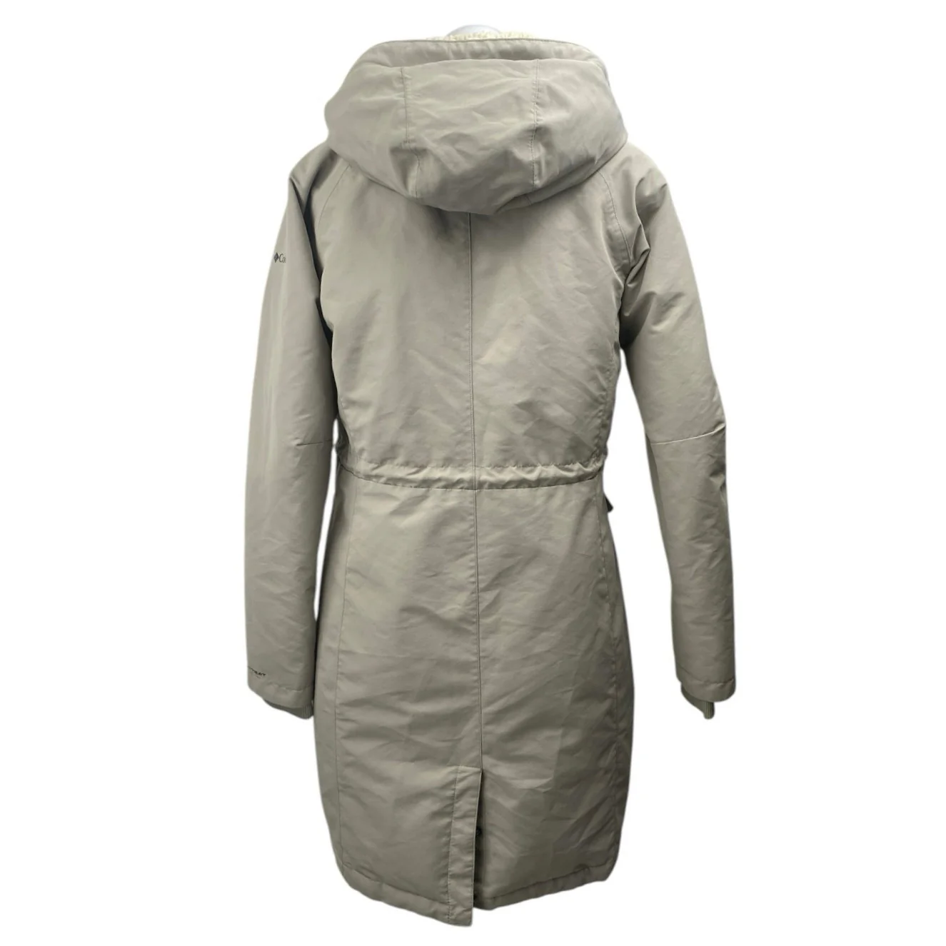 Columbia South Canyon Down Women's Gray Hooded Sherpa Coat Parka Puffer  Size S - Image 3
