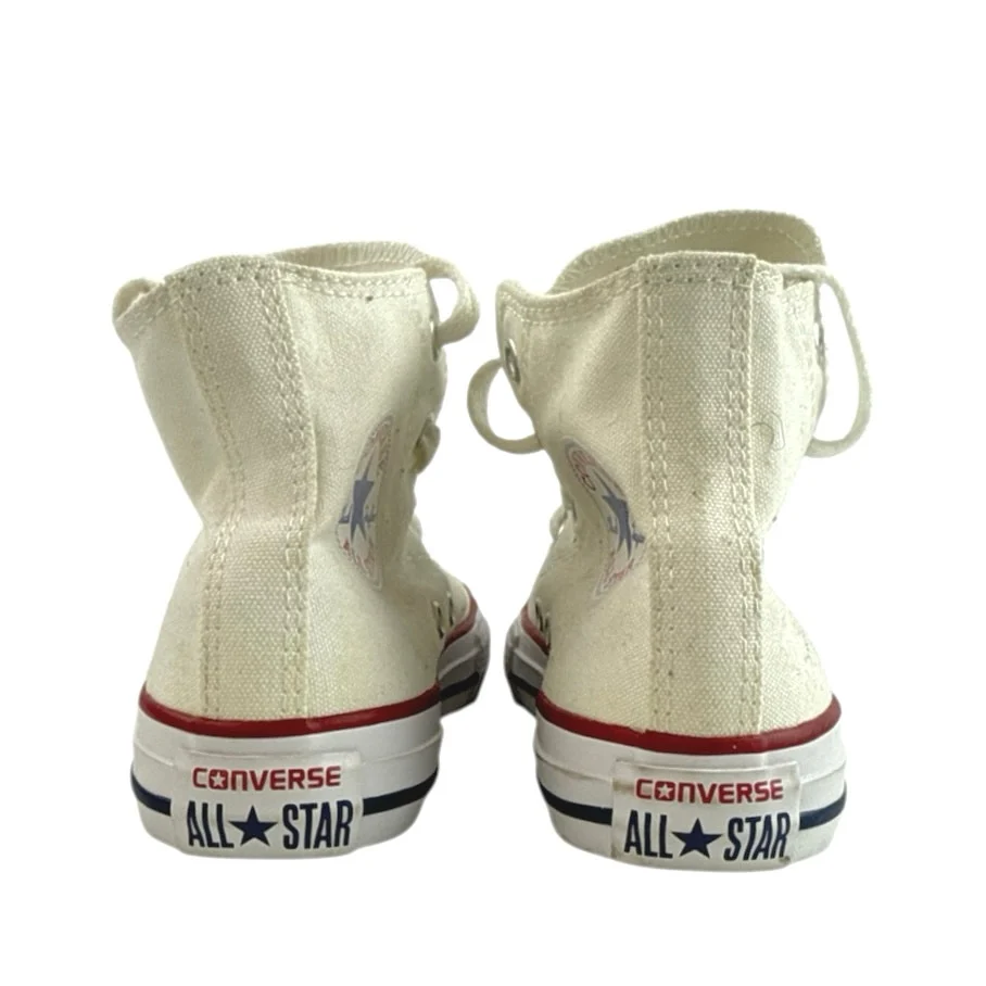 Converse All Star Chuck Taylor Kids White High Top Lace Up Sneakers Shoes Sz 13 - Image 3