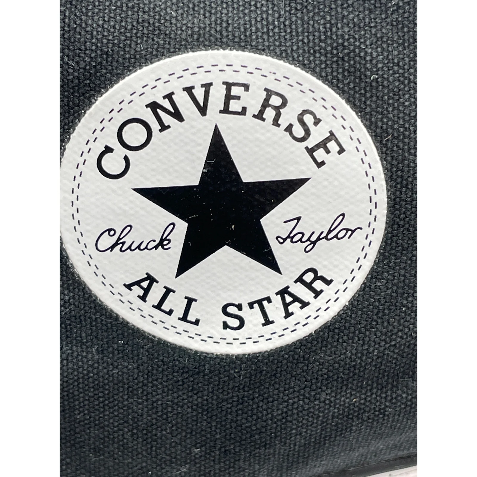 Converse Chuck Taylor All Star Lift Platform Canvas Black Hi Top Sneakers Size 8 - Image 6