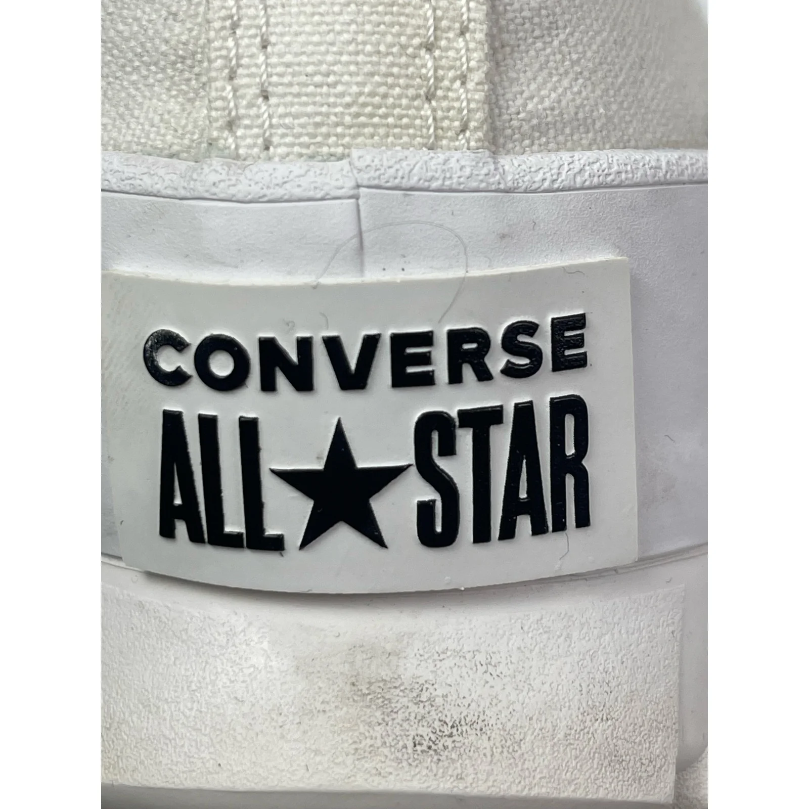 Converse Chuck Taylor All Star Lugged White Round Toe High Top Sneaker Shoes 9.5 - Image 9