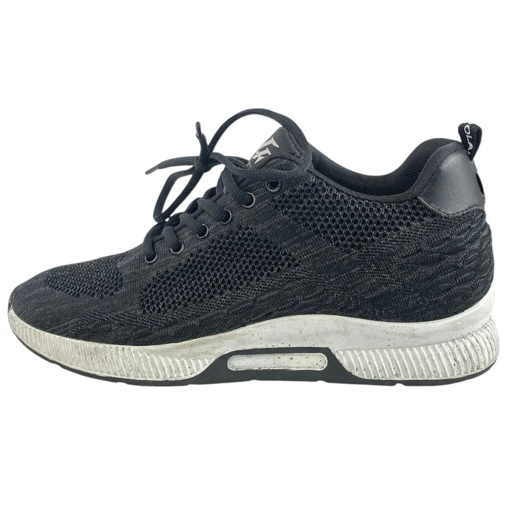 Conzuri V2 Cloud Runner Height Boost Women's Black Athletic Sneakers Shoes Sz 12