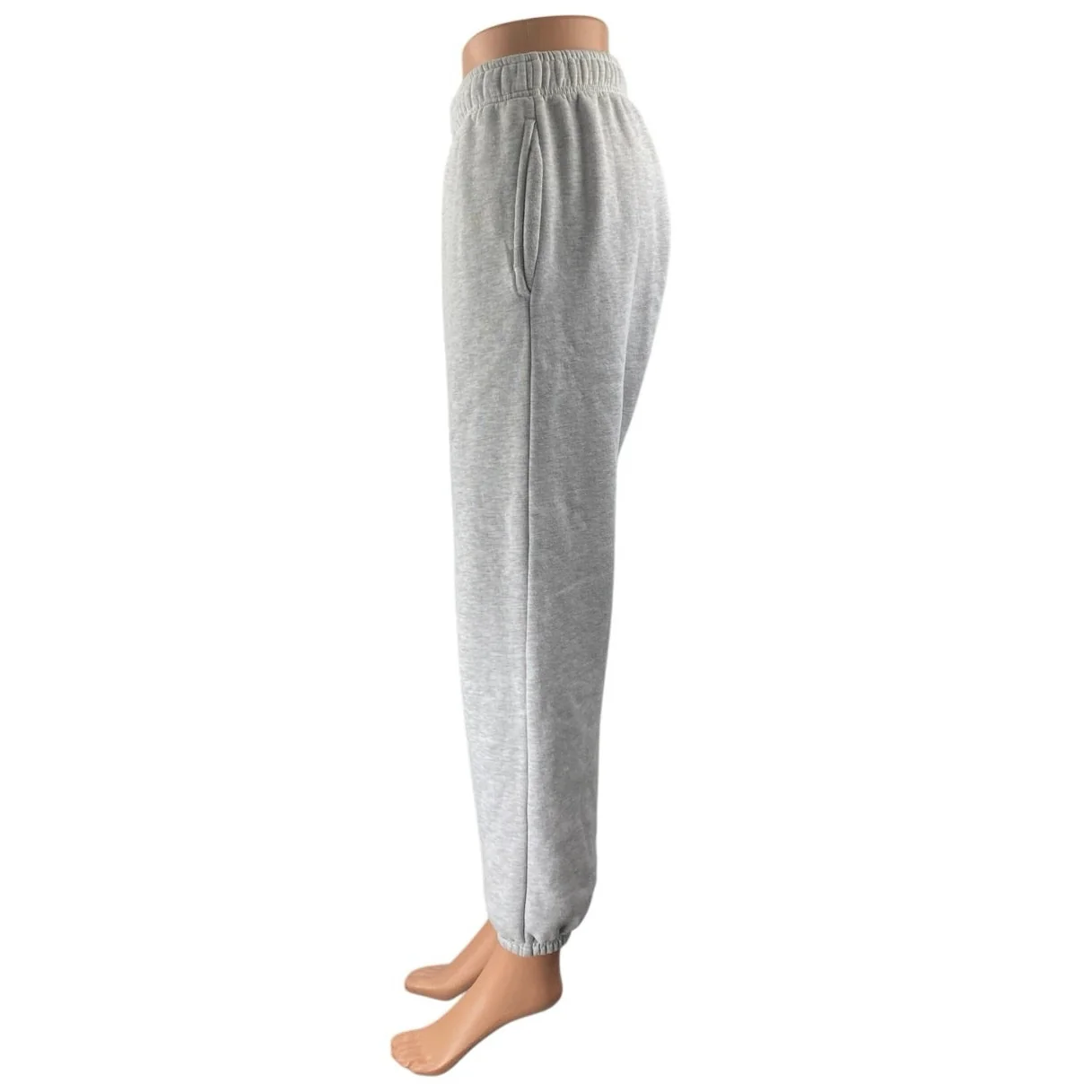 Cotton On BODY Women's Gray Elastic Waist Lounge Jogger Trousers Sweatpants Sz S - Image 2