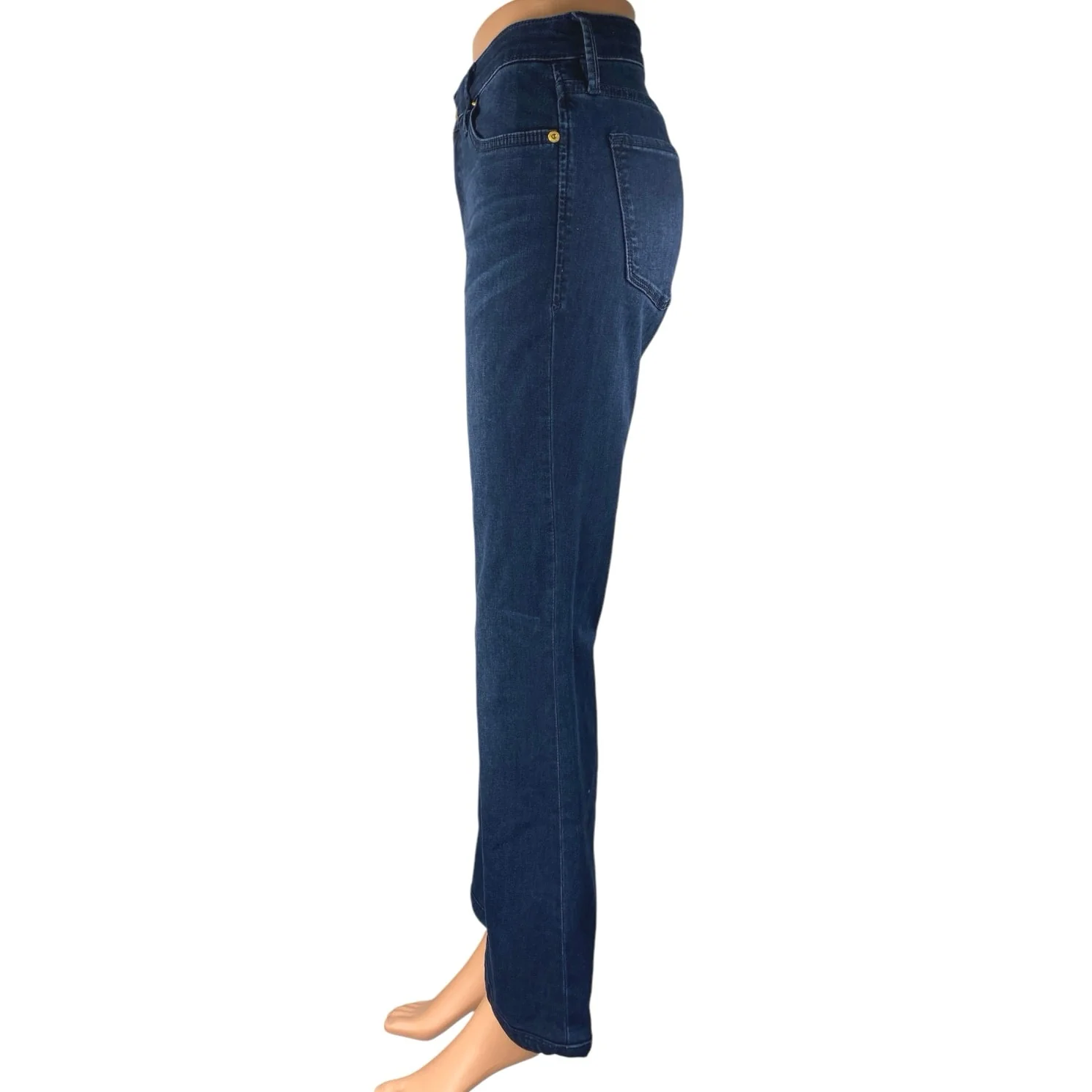 Dear John Rosa Women's Dark Wash High Waist Flare Bootcut Denim Jeans Pants 27 - Image 2