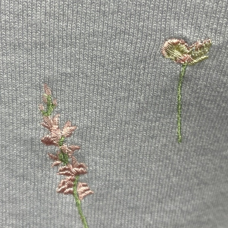 Diane von Furstenberg Sweater Camisole Floral Embroidered Tank Bodysuit Top XS - Image 4