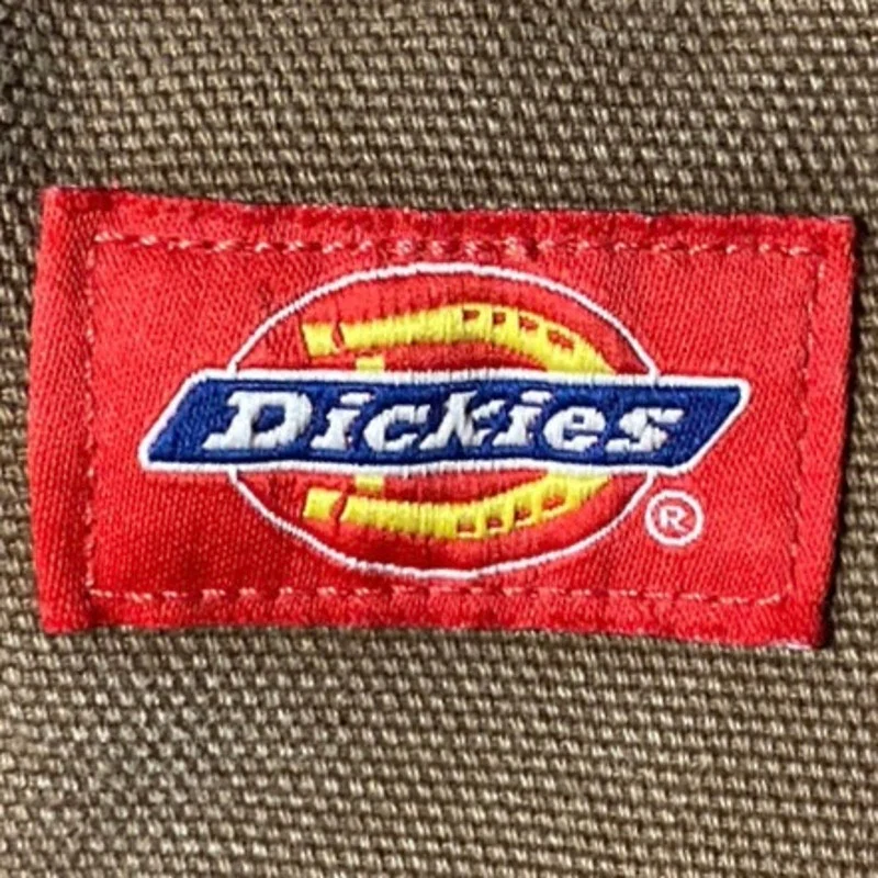 Dickies Men's Brown Slim Straight Mid Rise Khaki Chino Trousers Pants Size 36 - Image 4