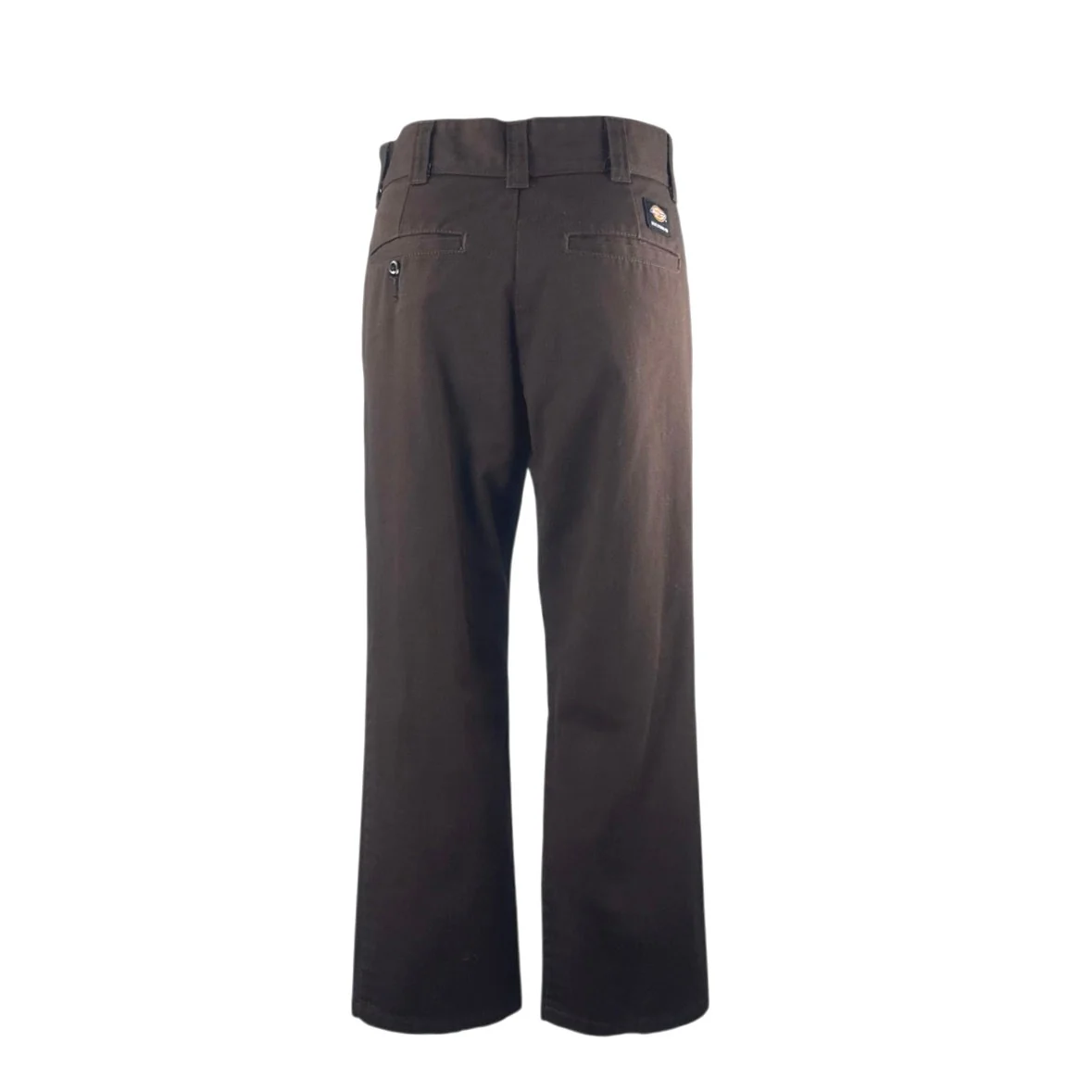Dickies Skateboarding Womens Brown High Rise Wide Leg Baggy Trousers Pants 28 - Image 3
