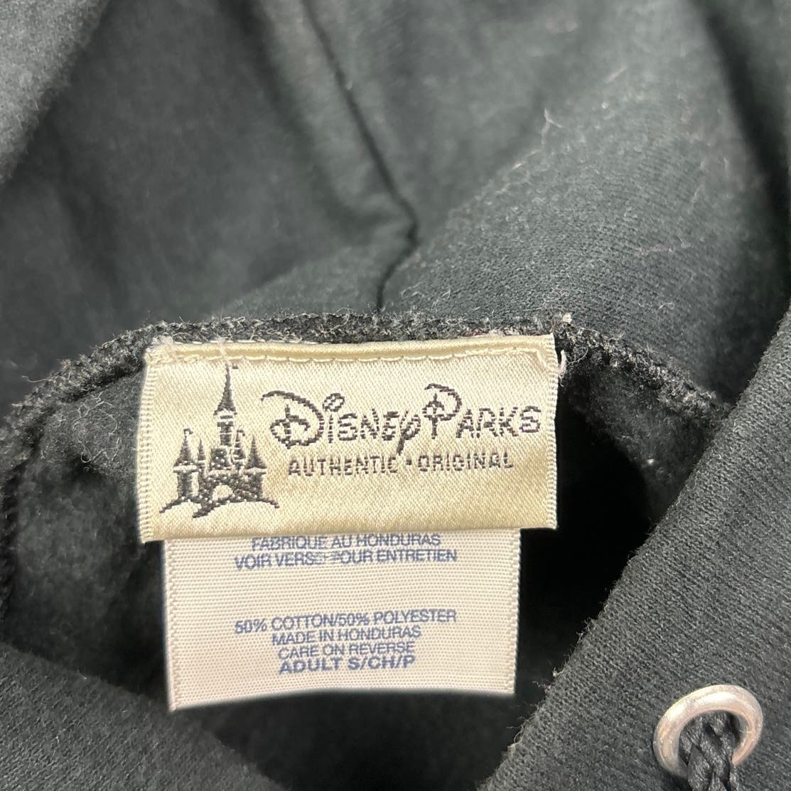 Disney Womens Black Cars Land Movie Graphic Print Pixar Long Sleeve Hoodie S - Image 6