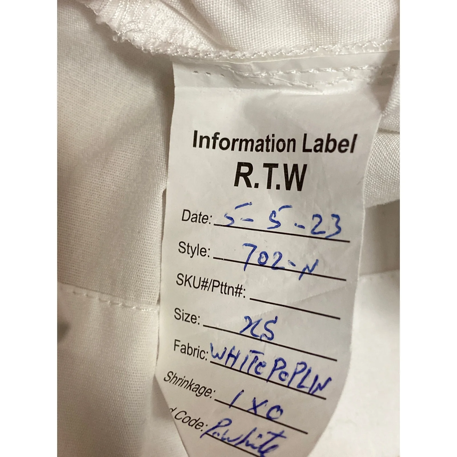 DL1961 White Collared Short Sleeve Button Up Crop Poplin Shirt Blouse Top Sz XS - Image 4