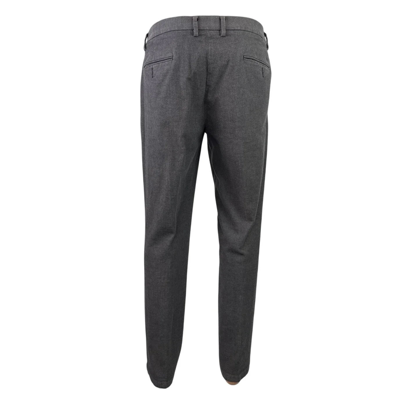 Dockers Men's Dark Gray Mid Rise Straight Slim Trousers Dress Pants Size 36x32 - Image 3