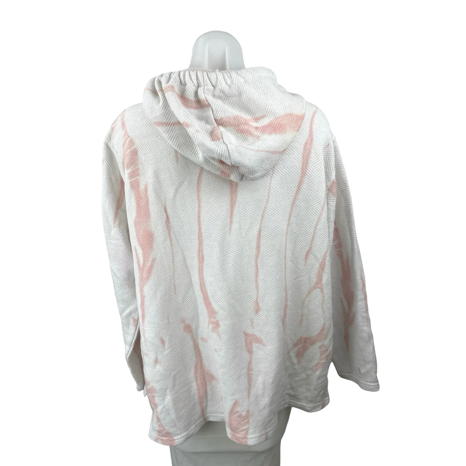 Dreamsicle Graphic Tie-Dye Yoga Gym Athletic Activewear Hoodie Sweatshirt Top L - Image 4