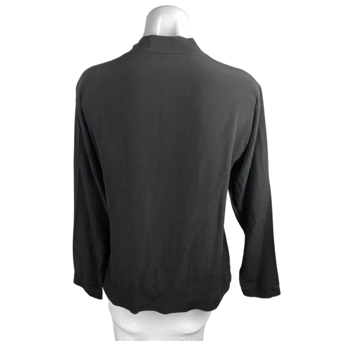 Drykorn For Beautiful People Women's Black Long Sleeve Blouse Shirt Top One Size - Image 2
