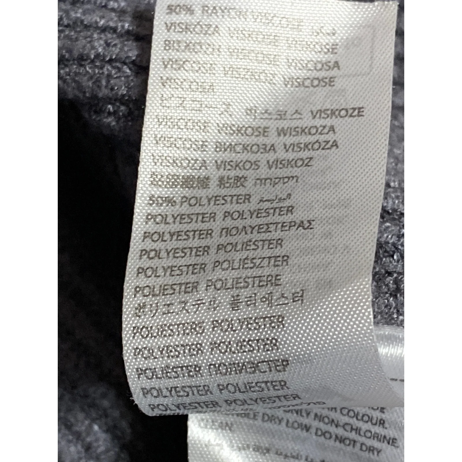 Edikted Women's Gray Rib Knit Hooded Hoodie Long Sleeve Sweatshirt Sweater Top M - Image 4