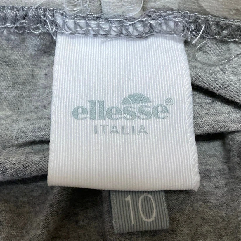 Ellesse Women's Gray High Waisted Ruched Side Maxi Straight Pencil Skirt Size 10 - Image 5