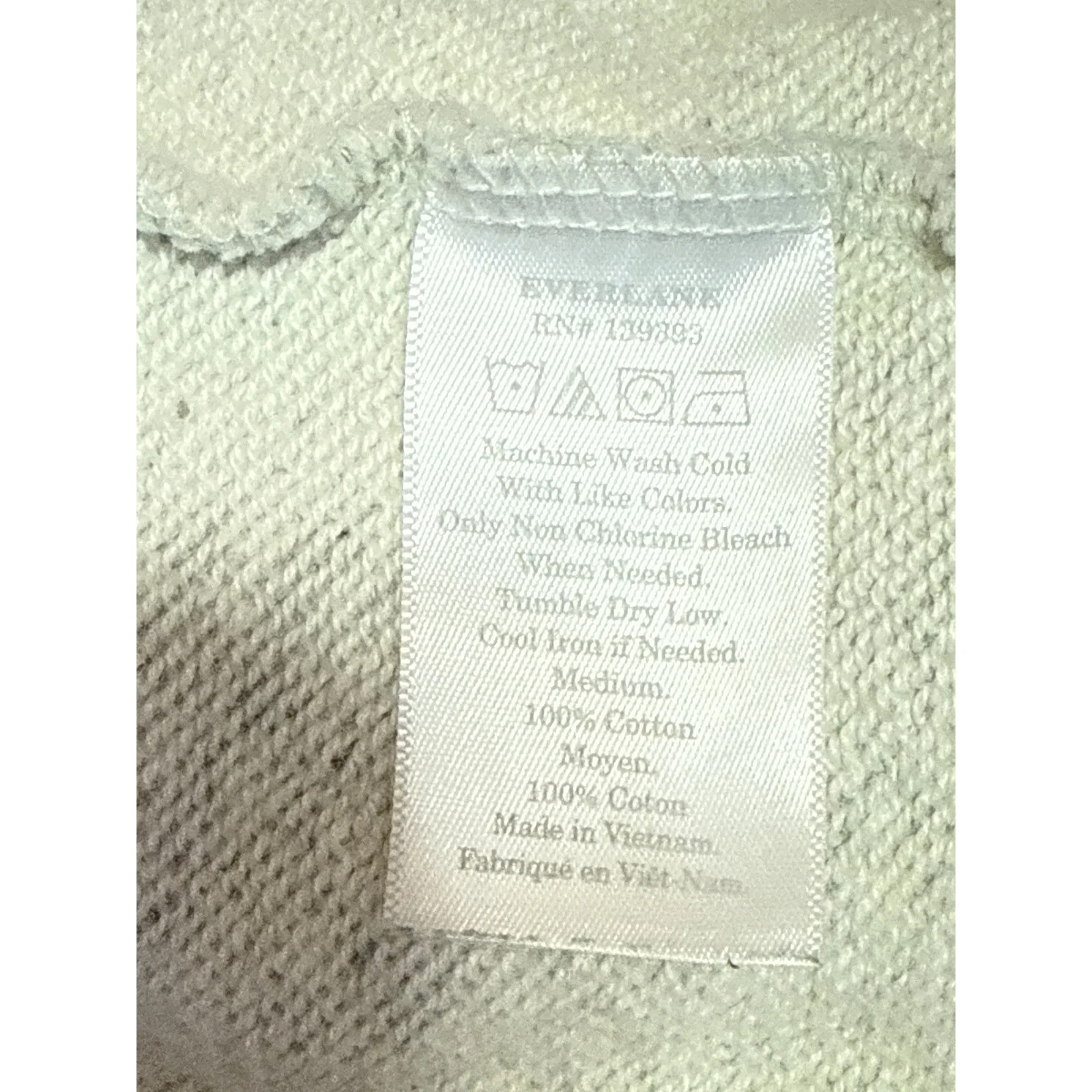 Everlane Men's Gray Heathered Zip Up Long Sleeve Hoodie Hooded Sweatshirt Top M - Image 4
