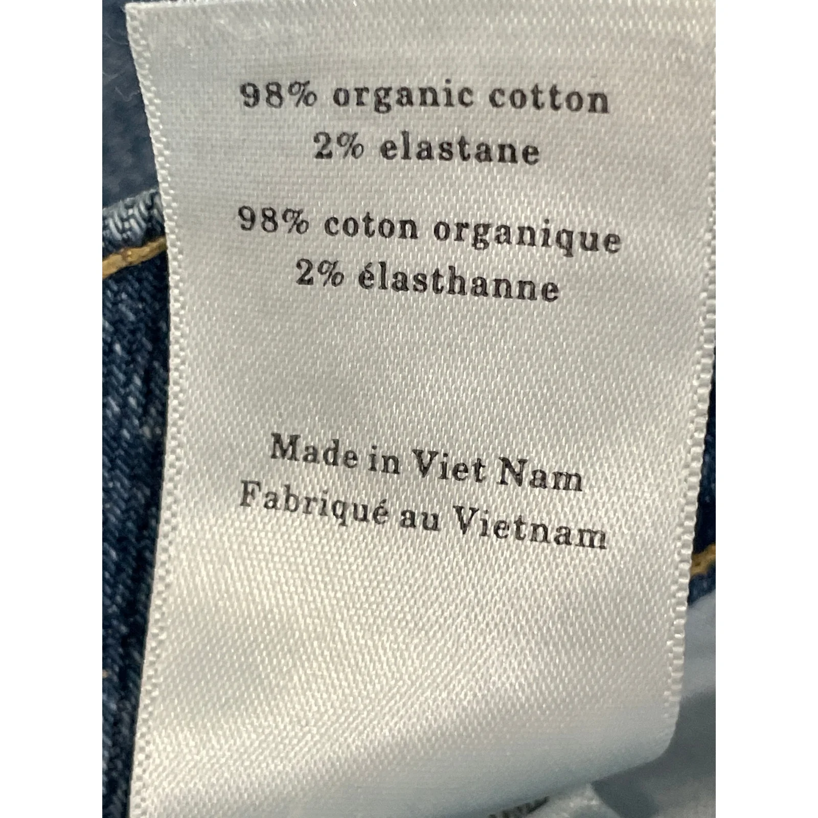Everlane The Way High Women's Blue Distressed Wide Leg Baggy Denim Jeans Size 27 - Image 7