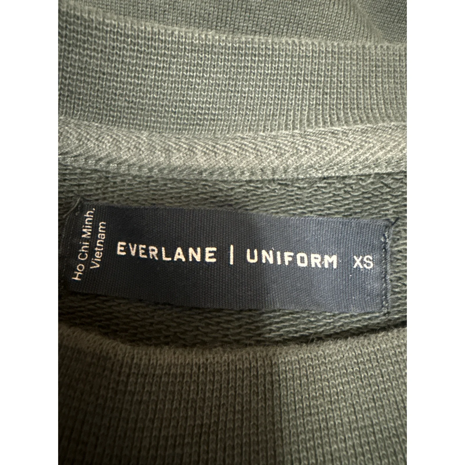 Everlane Women's Crew Neck Yoga Athletic Activewear Sweater Sweatshirt Top XS - Image 4
