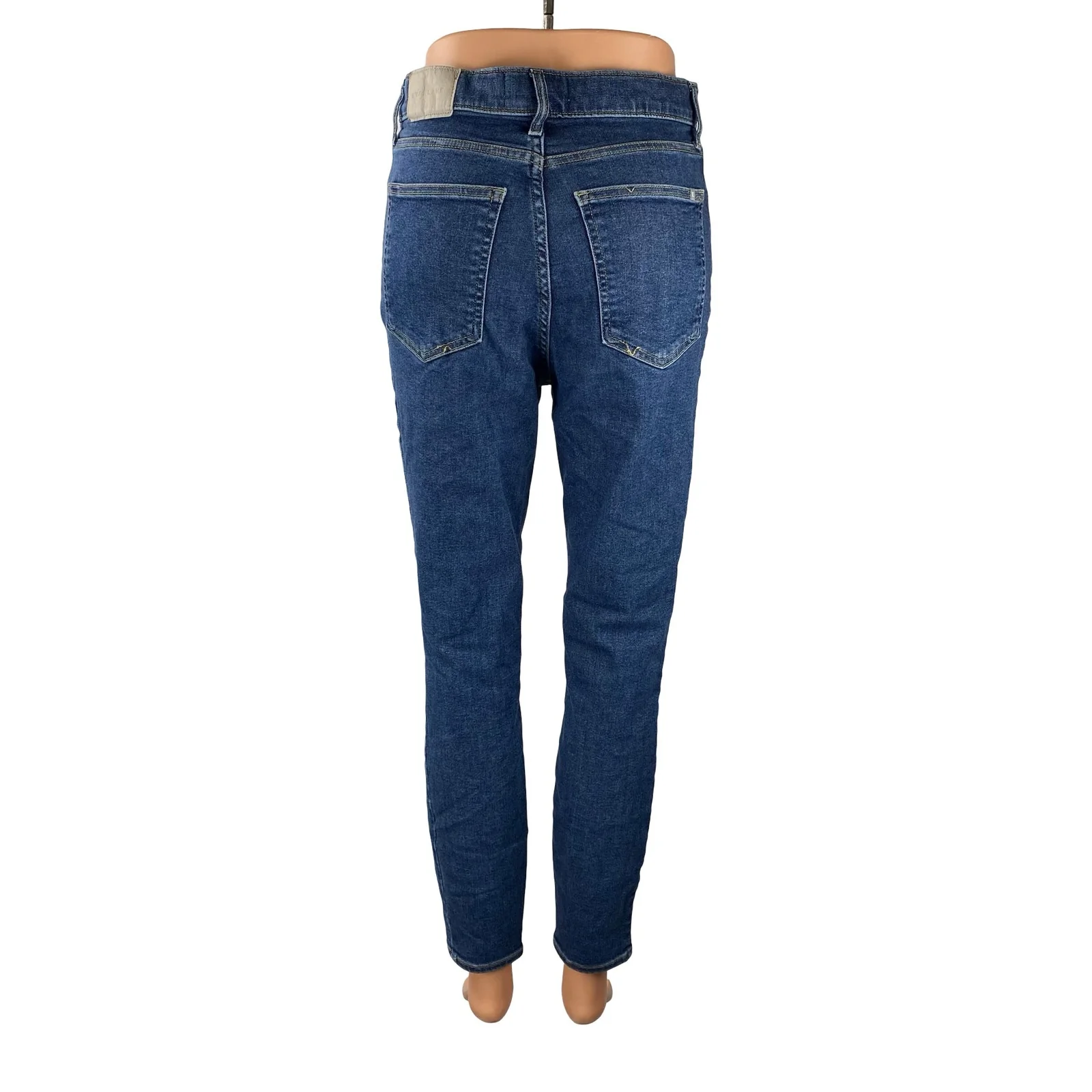 Everlane Women's Medium Blue Wash High Rise Classic Skinny Denim Jeans Pants 29 - Image 4