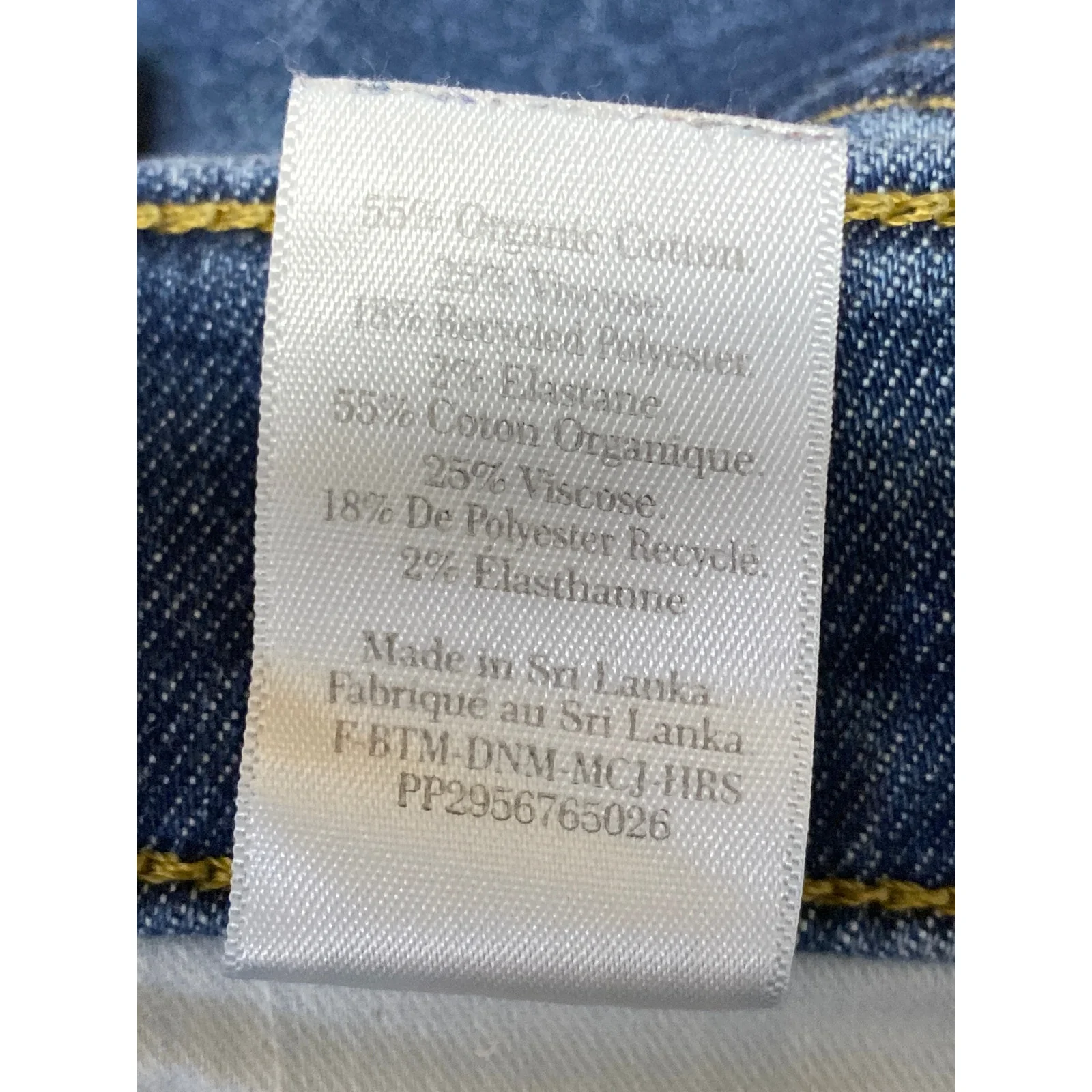 Everlane Women's Medium Blue Wash High Rise Classic Skinny Denim Jeans Pants 29 - Image 6
