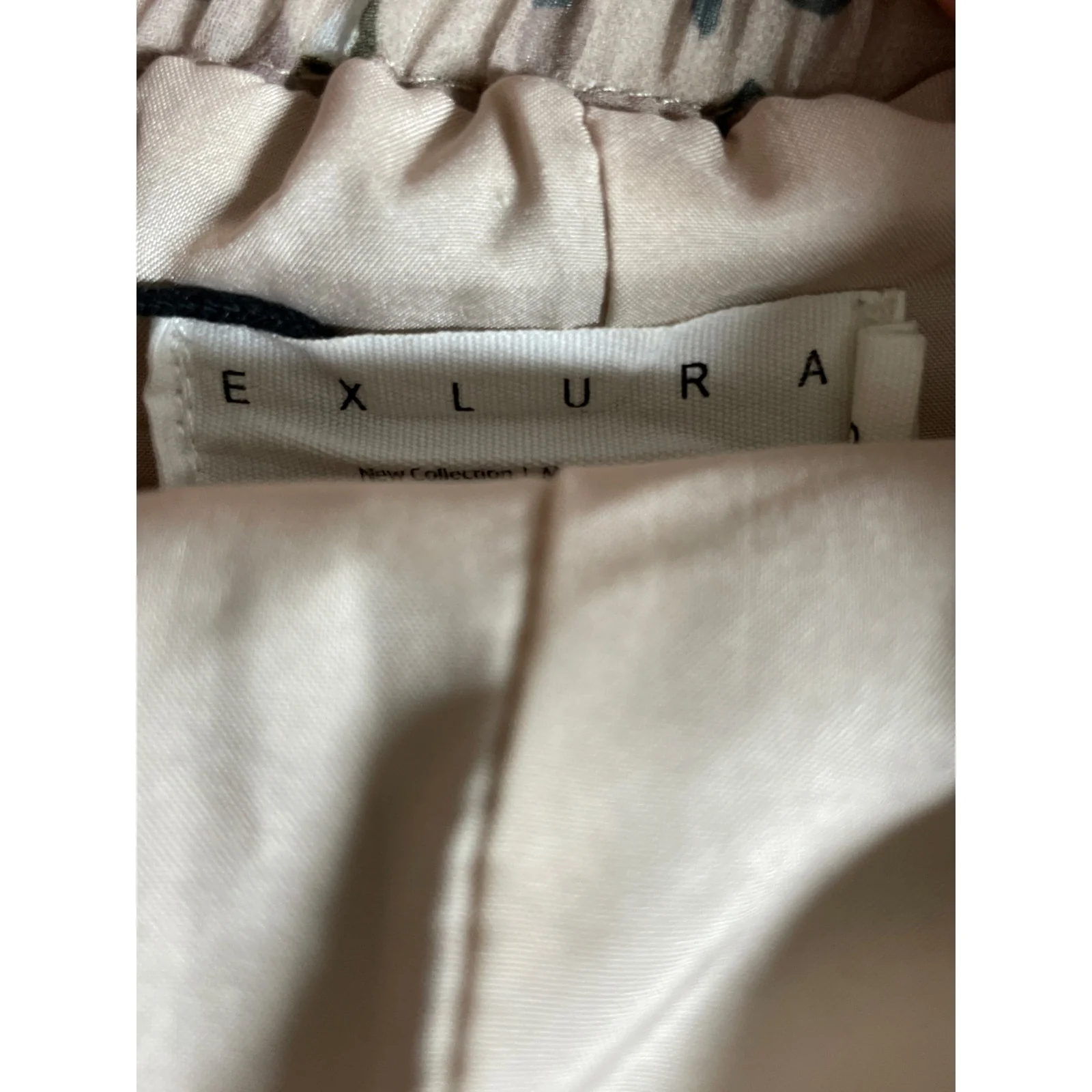 Exlura Beige Leopard Animal Print Pleated High Waist A Line Midi Skirt Size S - Image 5