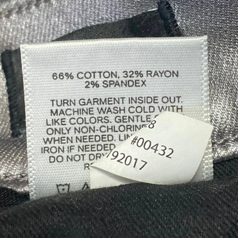 Express Skycraper Womens Silver Metallic Mid Rise Bootcut Flared Pants Size 12R - Image 6