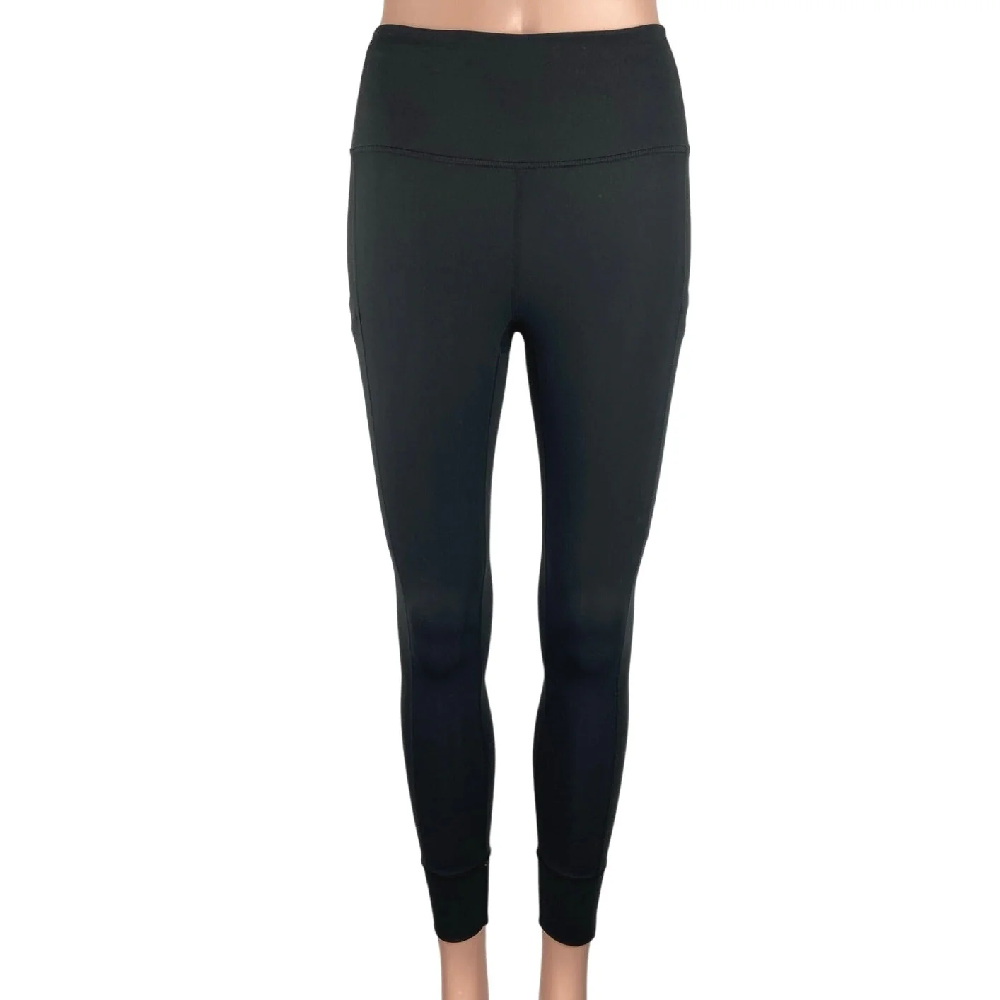 Fabletics Black Low Rise Skinny Leg Activewear Yoga Athletic Tight Leggings XS