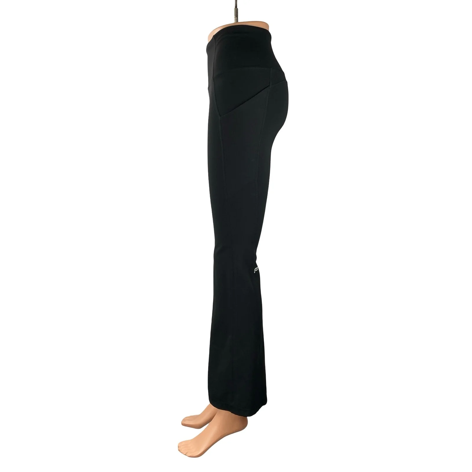 Fabletics PureLuxe Women's Black Yoga Athletic Activewear Flare Leggings Pants S - Image 3