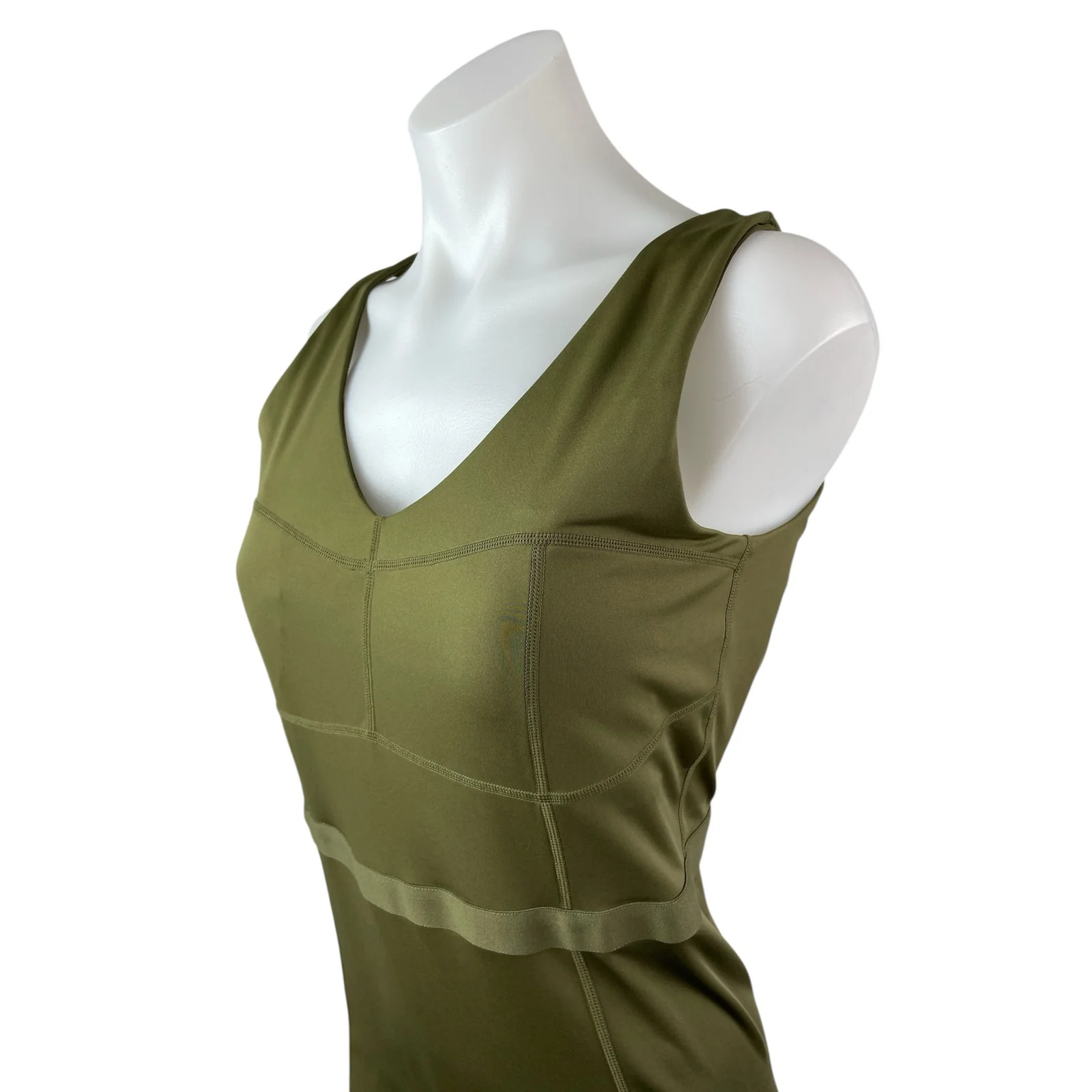 Fabletics Seamless Sculpt Sleeveless Yoga Athletic Activewear Jumpsuit Romper M - Image 2