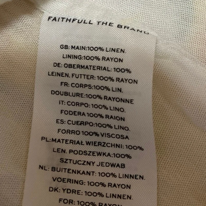 Faithfull The Brand El Rio 100% Linen Yellow Floral Cutout A Line Maxi Dress 6 - Image 7