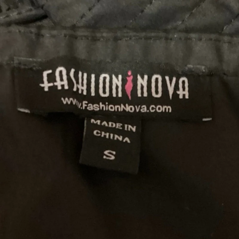 Fashion Nova Call Me Black Peplum One Shoulder Sleeveless Cutout Blouse Top Sz S - Image 4