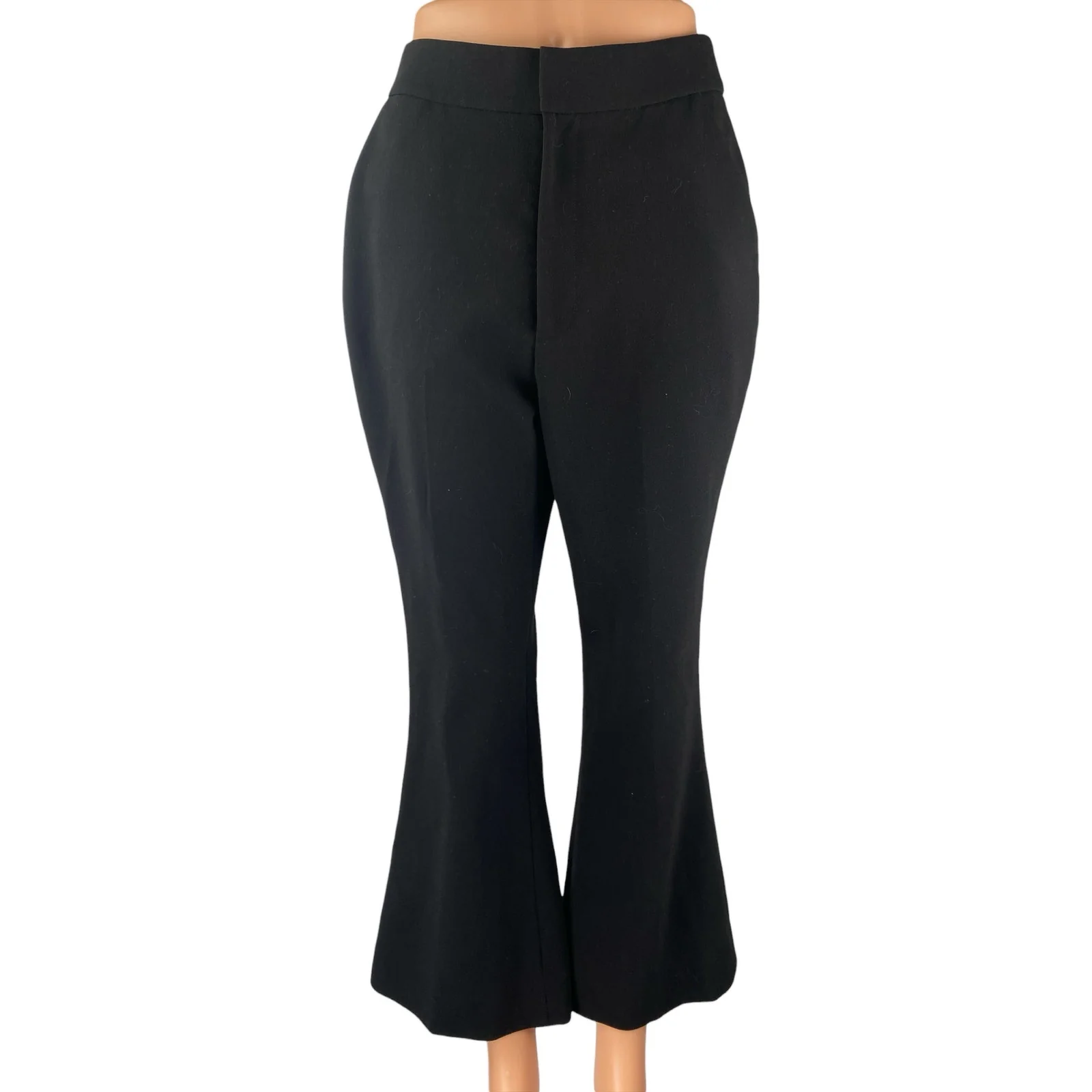 Favorite Daughter Black High Rise Flare Bootcut Bell Bottom Trousers Pants Sz S
