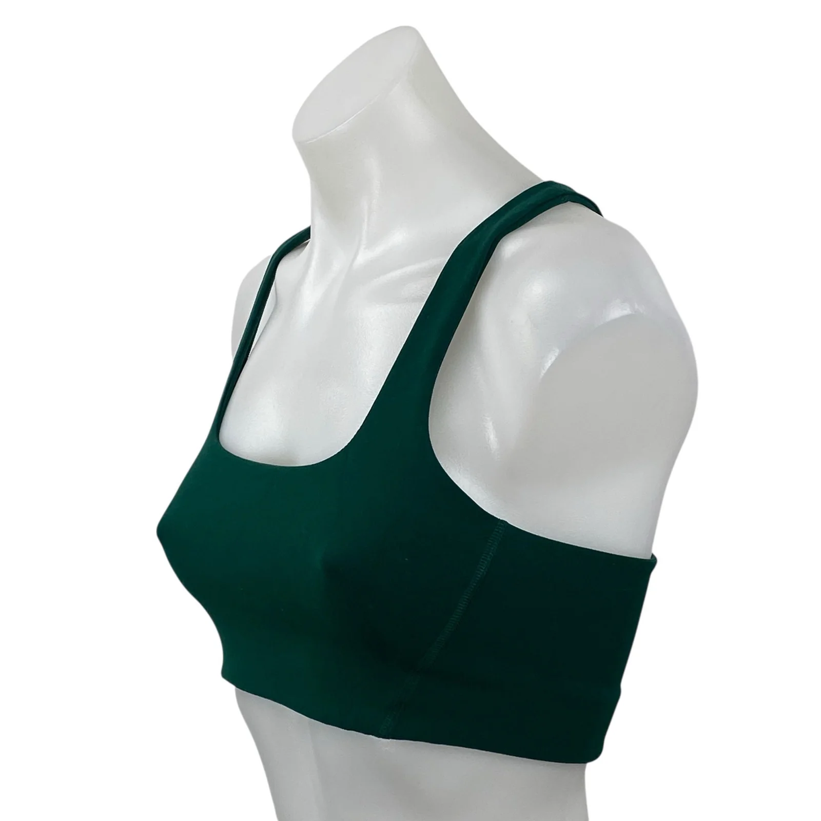 Free People FP Movement Green Racerback Yoga Athletic Sports Bra Crop Top Sz XS - Image 2