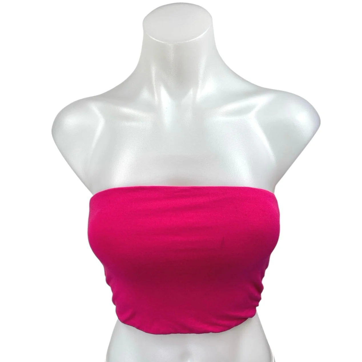 Free People Intimately Pink Strapless Sleeveless Bandeau Tube Crop Top Size S