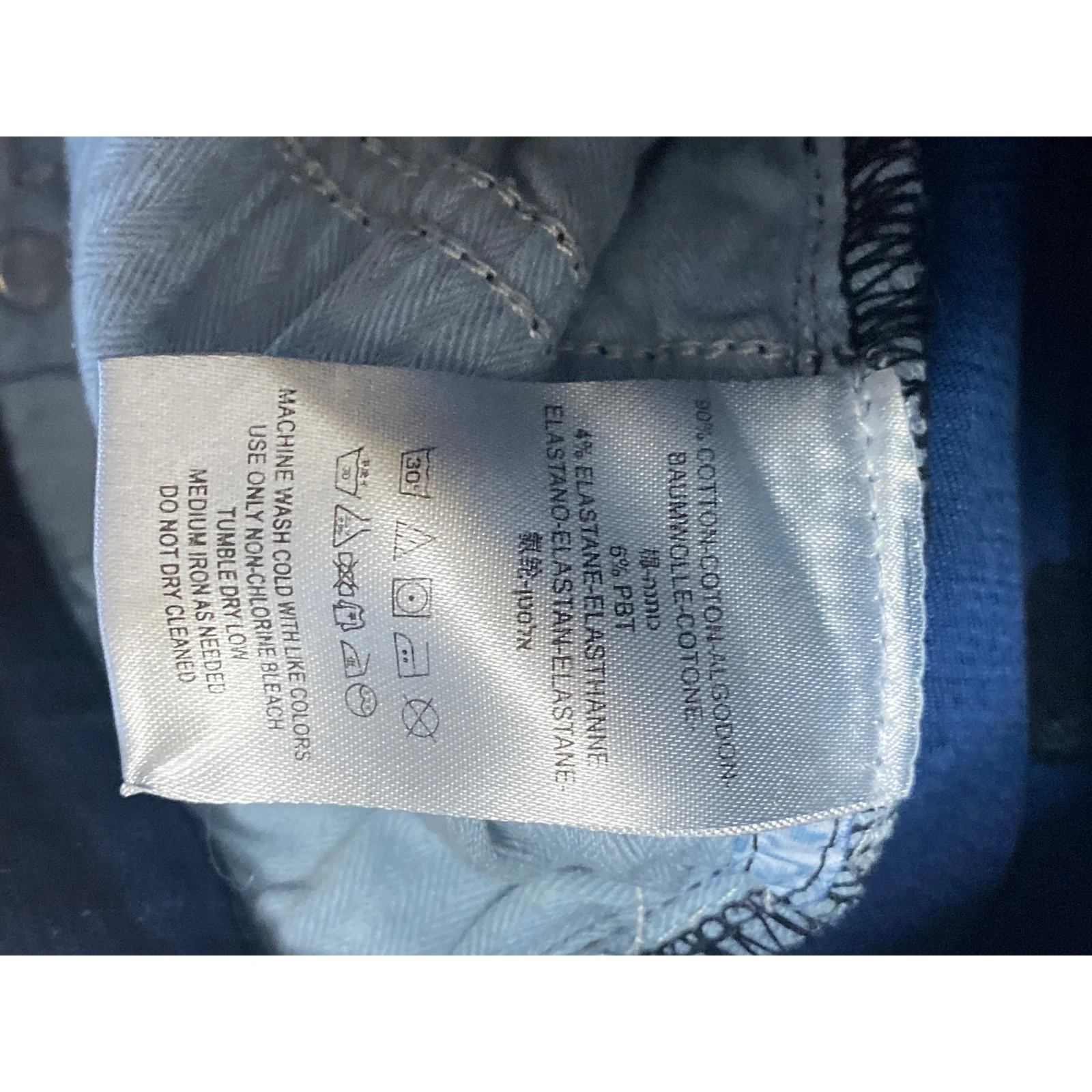 Free People Reagan Destroyed Distressed High Rise Skinny Denim Jeans Pants Sz 28 - Image 6