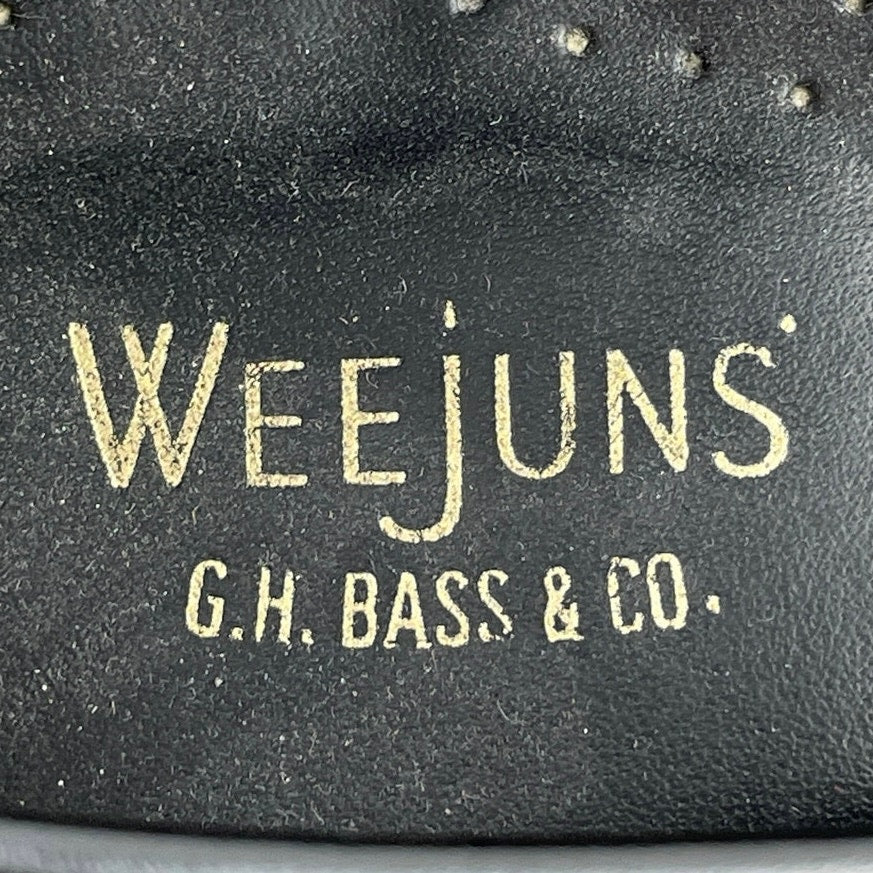 G.H. Bass Weejuns Layton Kiltie Mens Black Leather Tassels Flat Loafer Shoes 9.5 - Image 4