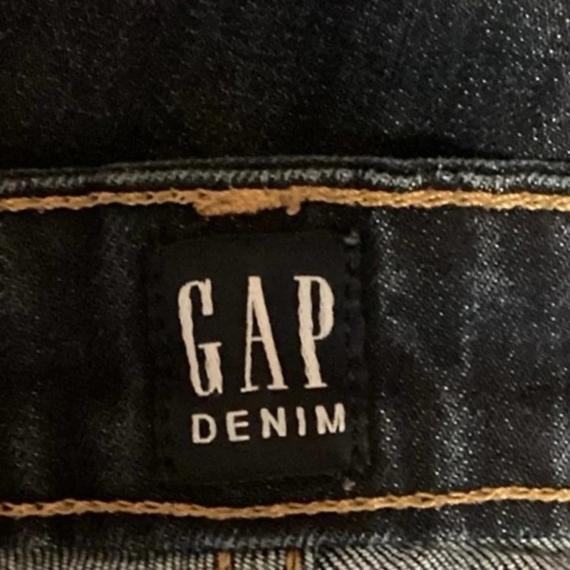 GAP Denim Women's Blue Low Rise Flat Front Stretchable Ankle Legging Jeans 25 - Image 4