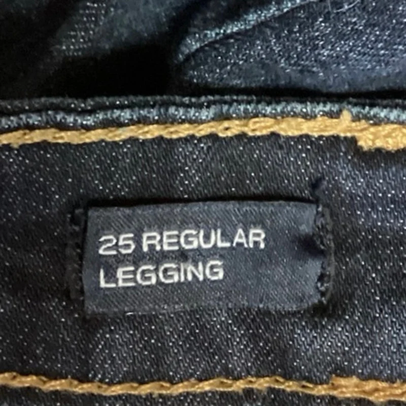 GAP Denim Women's Blue Low Rise Flat Front Stretchable Ankle Legging Jeans 25 - Image 5