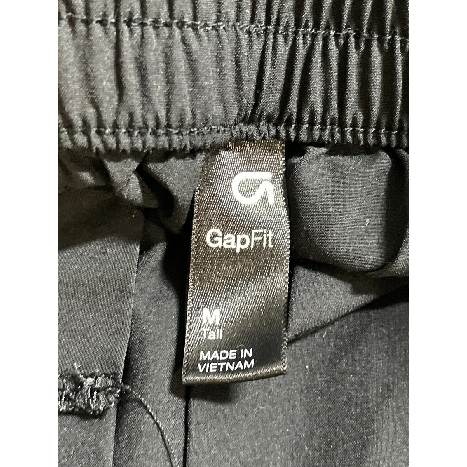 Gap Fit Women's Black Pleated High Rise Palazzo Wide Leg Trousers Dress Pants MT - Image 5