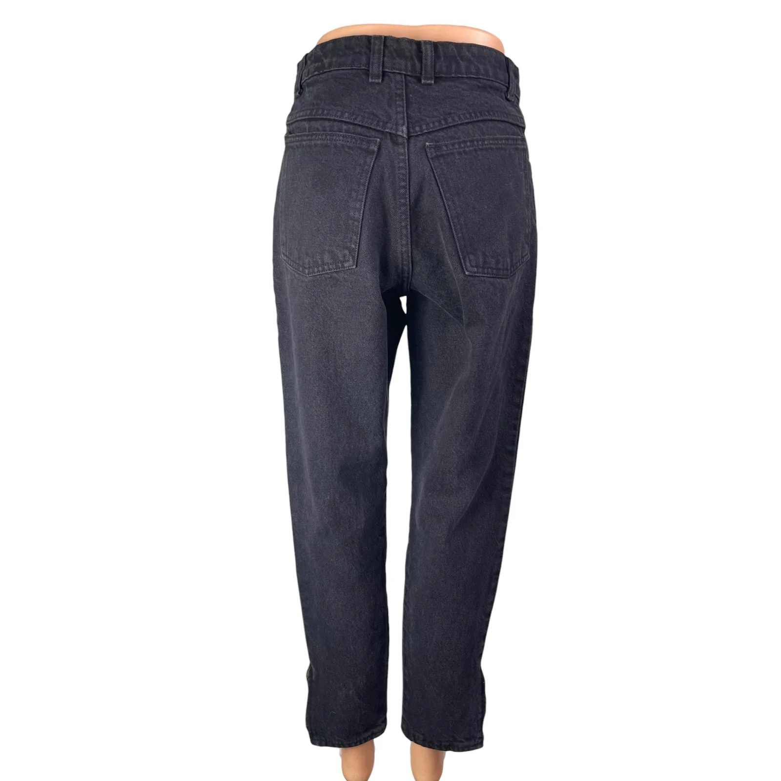 Gap The Work Force Black High Waisted Straight Skinny Denim Jeans Pants Size 10 - Image 2