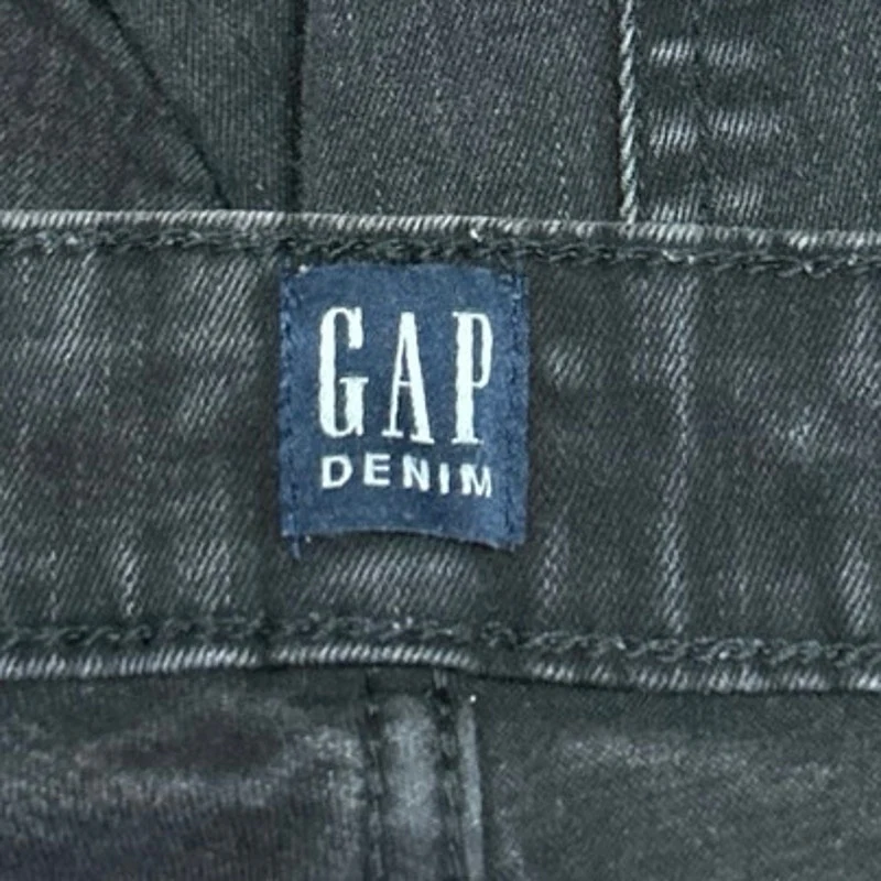 Gap Women's Black High Waisted Stretch Legging Skinny Denim Jeans Size 30R - Image 4