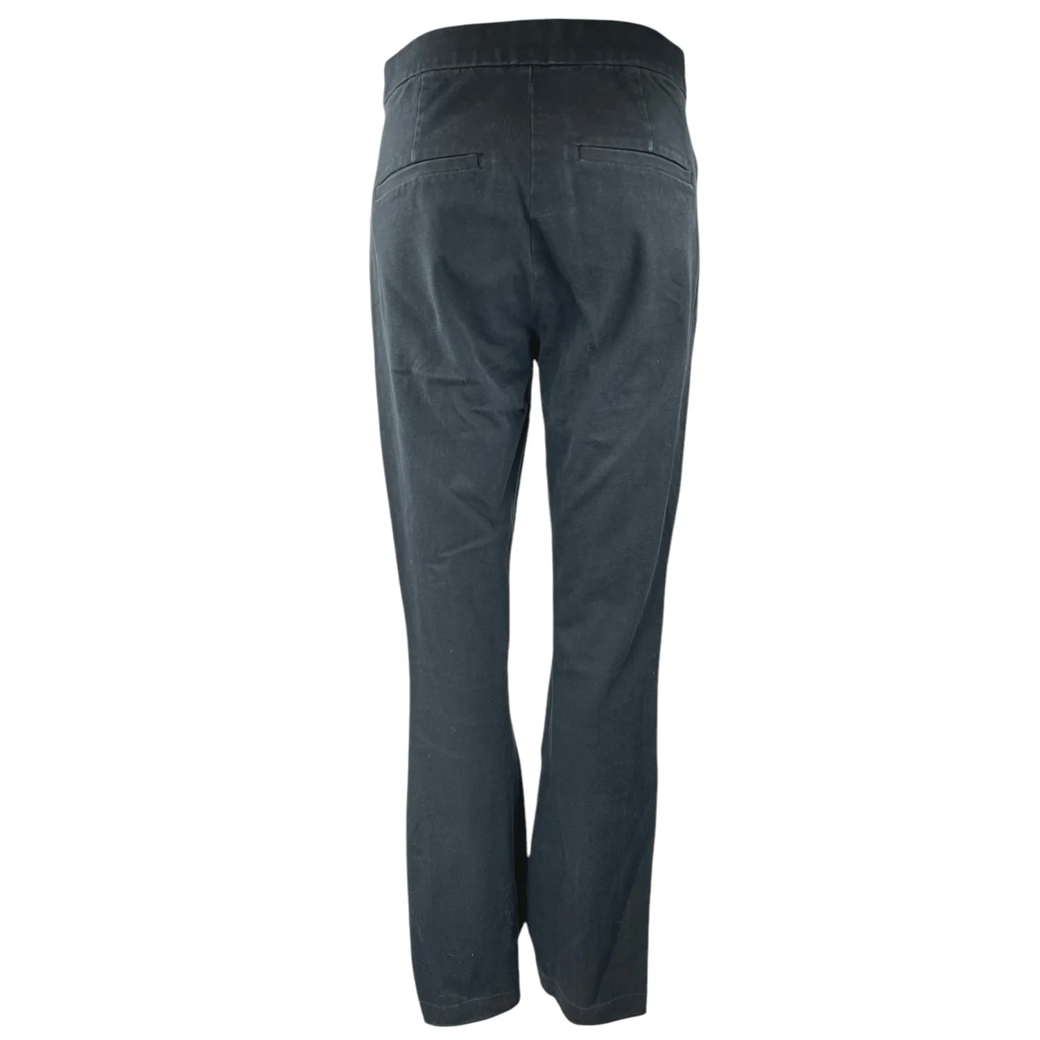 Gap Women's Black Stretch Pleated Flared Bootcut Trouser Dress Pants Size 6 - Image 3