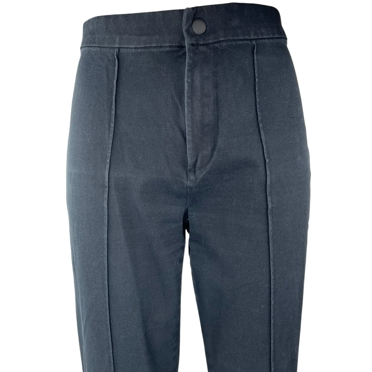 Gap Women's Black Stretch Pleated Flared Bootcut Trouser Dress Pants Size 6 - Image 4