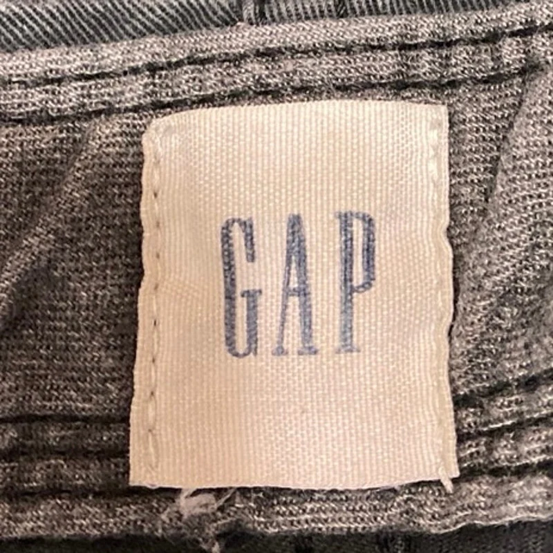 GAP Women's Gray High Waist Straight Skinny Leg Slim Fit Trousers Dress Pants 34 - Image 5