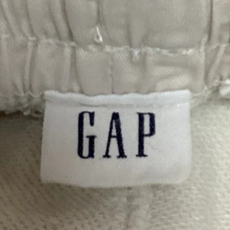 Gap Women's White Drawstring High Waisted Tapered Jogger Sweat Pants Size XS - Image 5