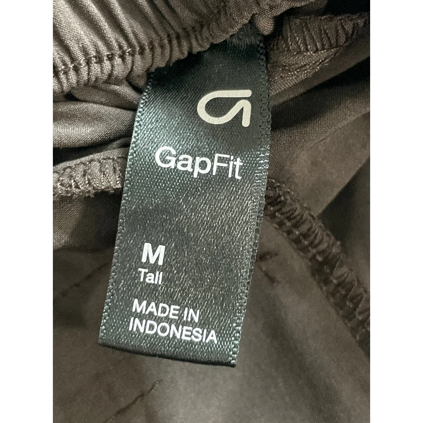 Gapfit Women's Brown High Rise Pleated Wide Leg Straight Trousers Pants Size M - Image 5