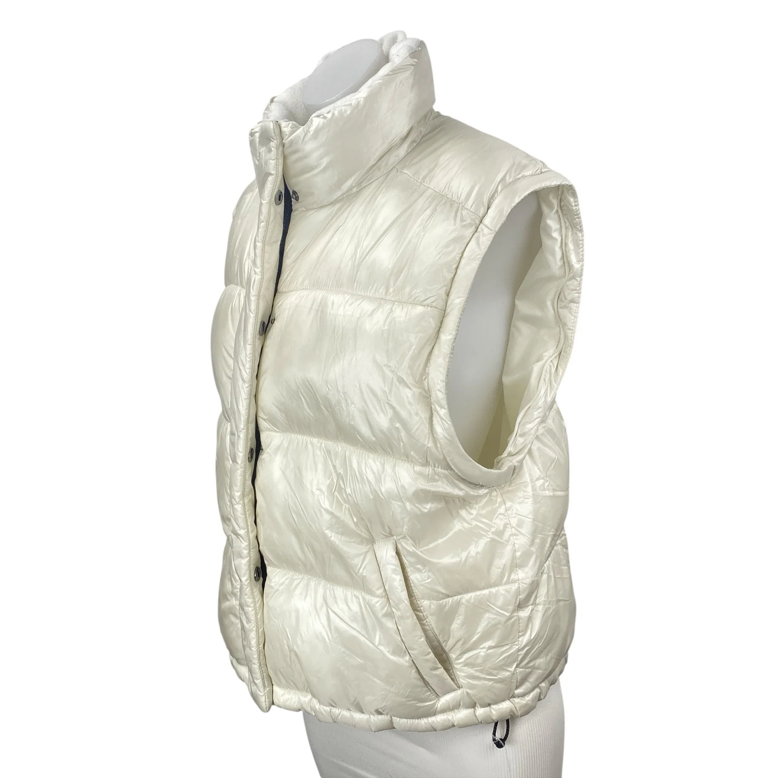 Gilly Hicks Multiway Convertible Quilted Detachable Sleeve Puffer Coat Jacket L - Image 2