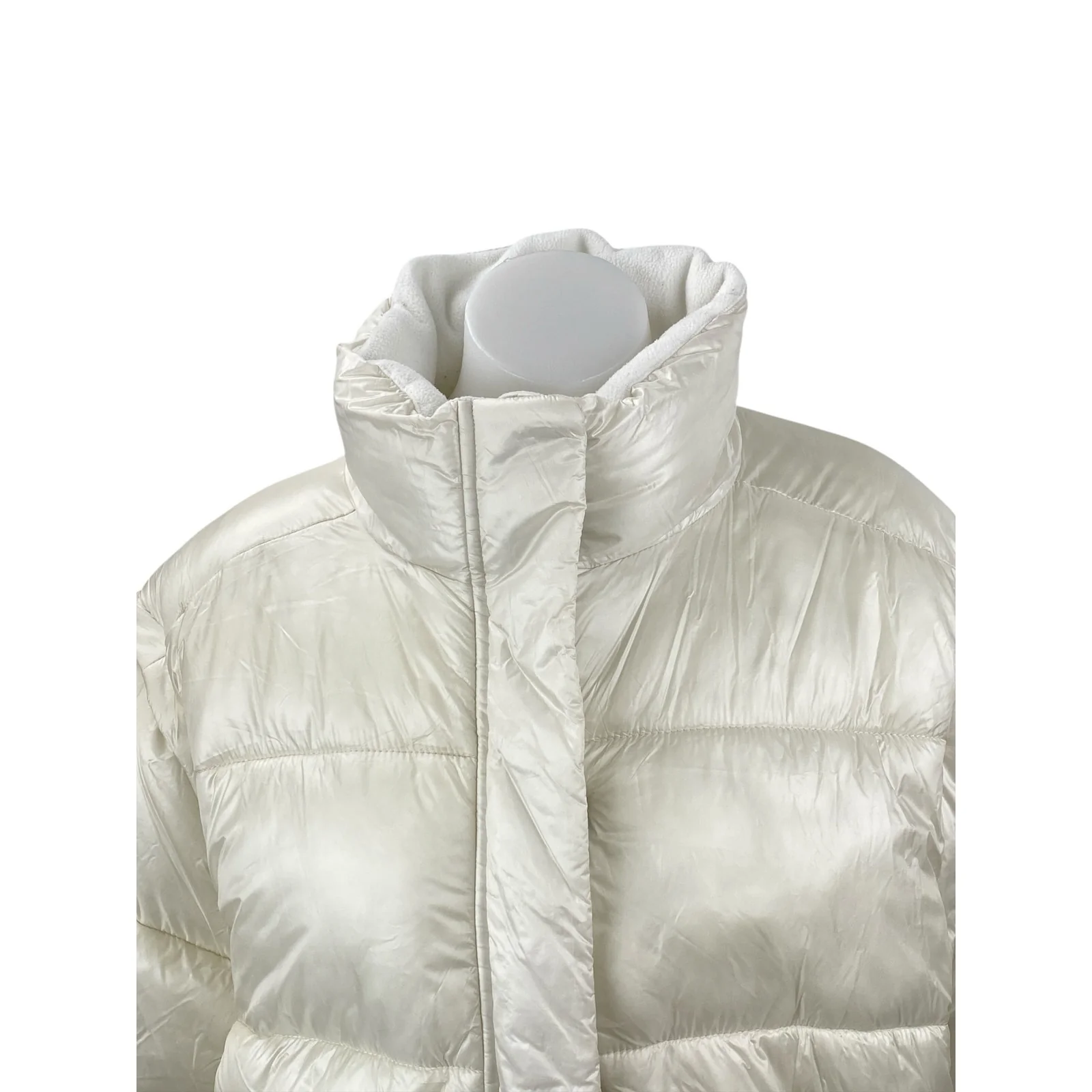 Gilly Hicks Multiway Convertible Quilted Detachable Sleeve Puffer Coat Jacket L - Image 3