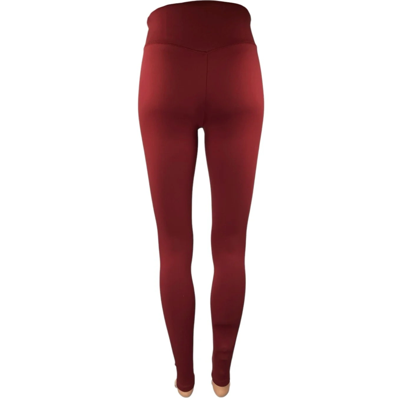 Girlfriend Collective Red Skinny Leg High Waist Athletic Yoga Leggings Pants XS - Image 3